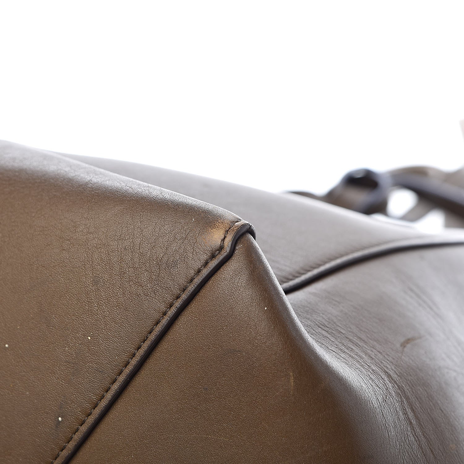 Celine Smooth Calfskin Small Tassel Cabas Phantom Brown Blue 19 of 23