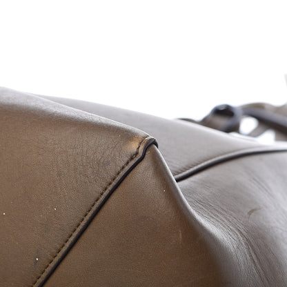 Celine Smooth Calfskin Small Tassel Cabas Phantom Brown Blue 19 of 23