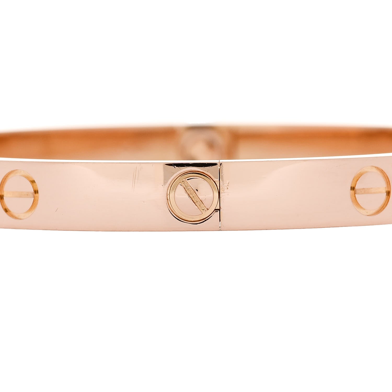 Cartier 18K Pink Gold LOVE Bracelet 19 3 of 7