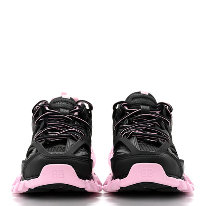 Balenciaga Mesh Nylon Bi-Color Womens Track Sneakers 38 Black Pink 2 of 7