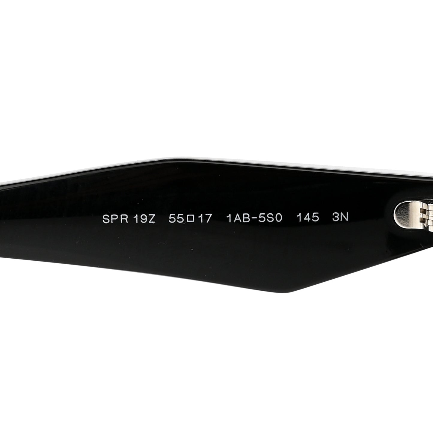Acetate Symbole Sunglasses SPR 19Z Black