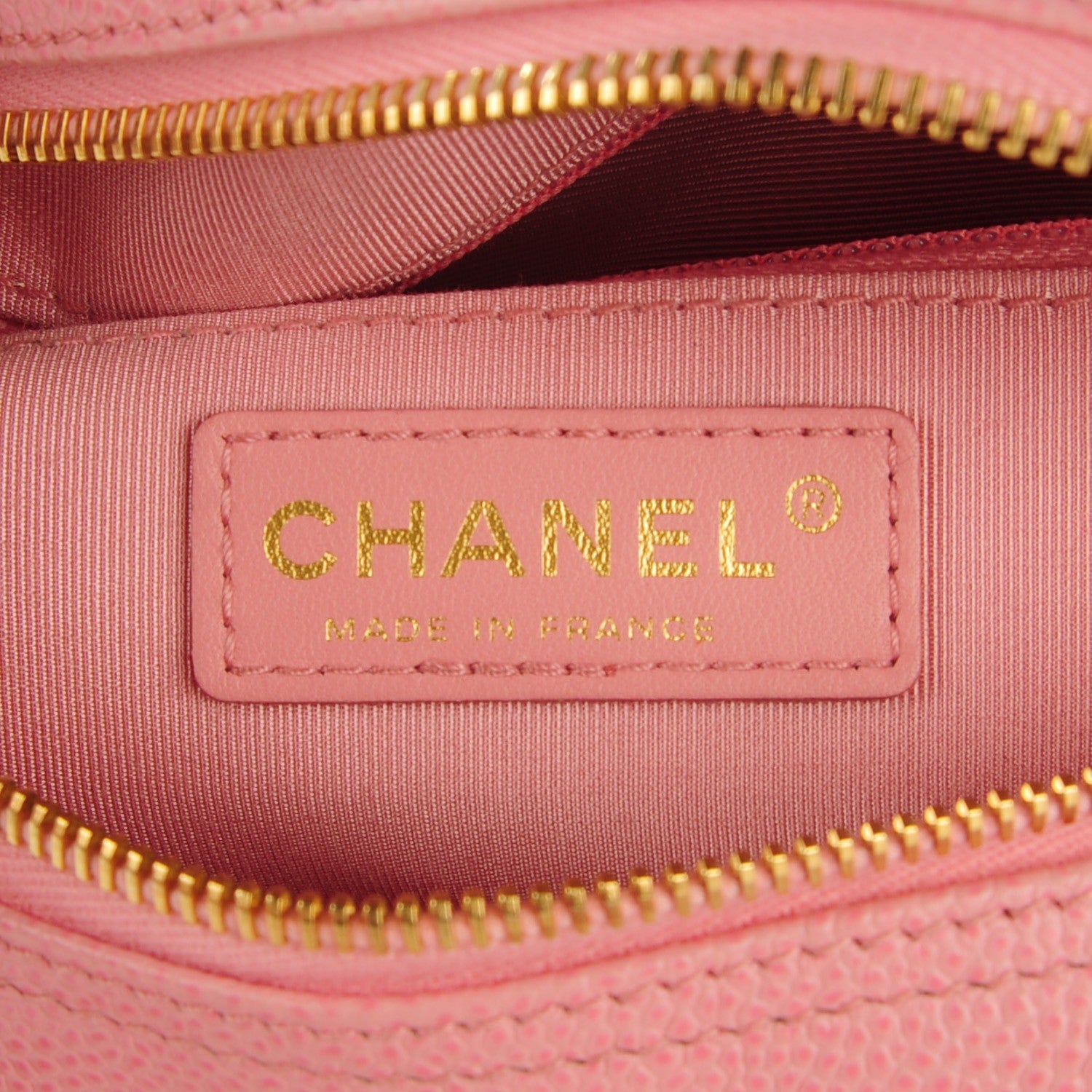 Chanel Caviar Quilted Small Bowler Pink 6 of 12