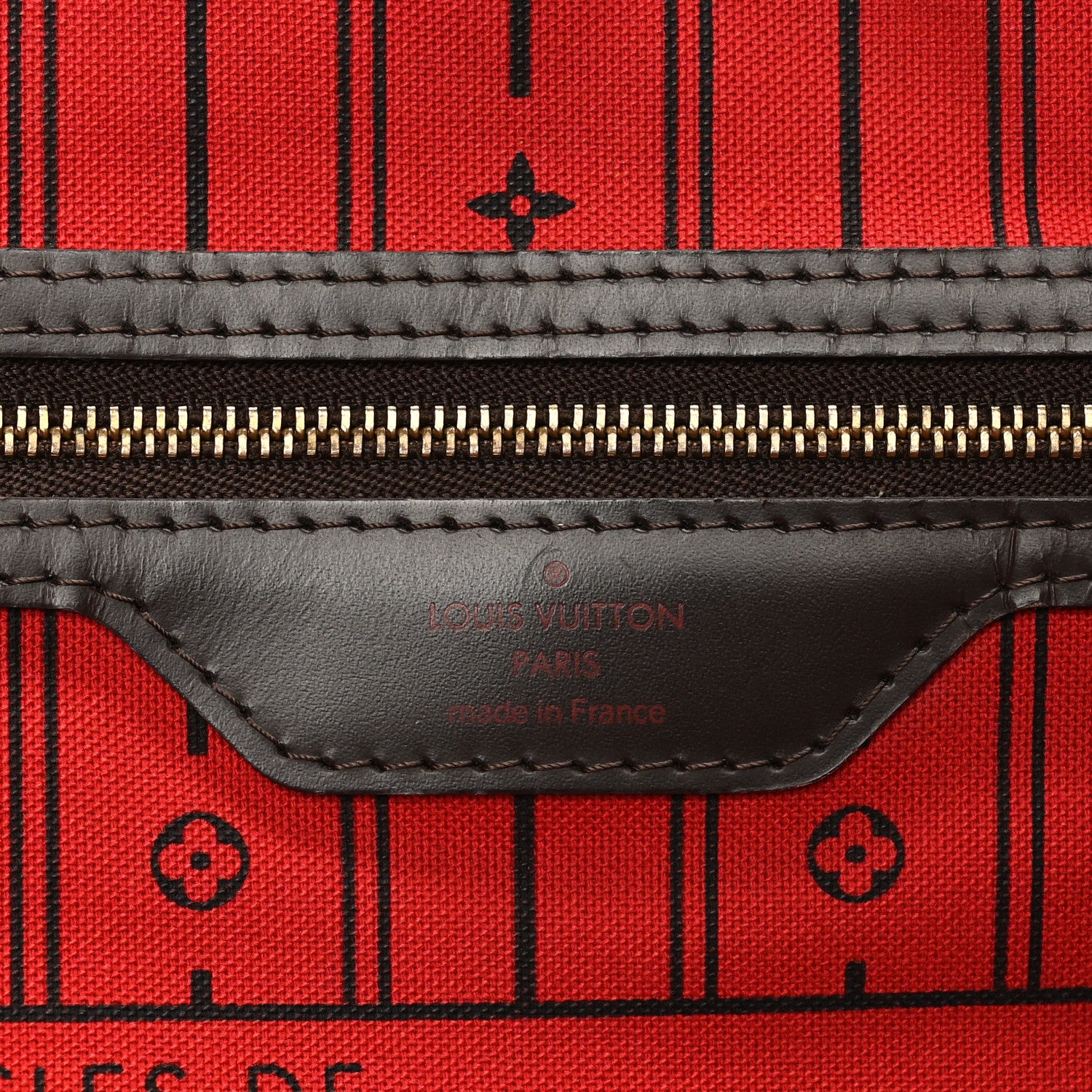 Louis Vuitton Damier Ebene Neverfull GM 6 of 9