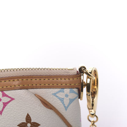 Louis Vuitton Monogram Multicolor Pochette Milla MM White 11 of 11
