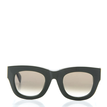 Celine Acetate Strat Brow Sunglasses CL 41102/F Dark Green 2 of 6