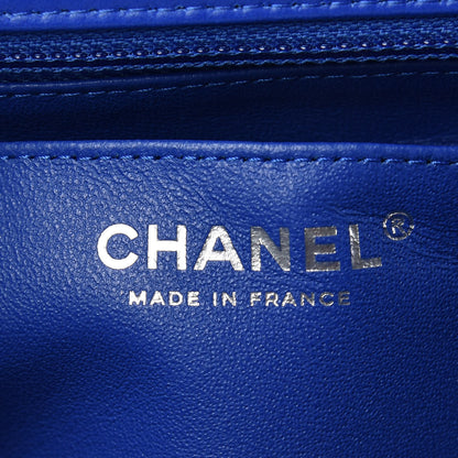 Chanel Lambskin Quilted Mini Rectangular Flap Royal Blue 5 of 10