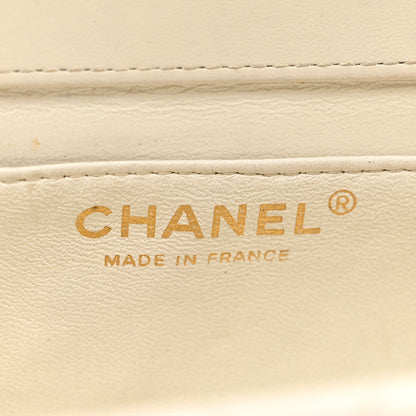 Chanel Glazed Calfskin Quilted Small Flap White 5 of 11