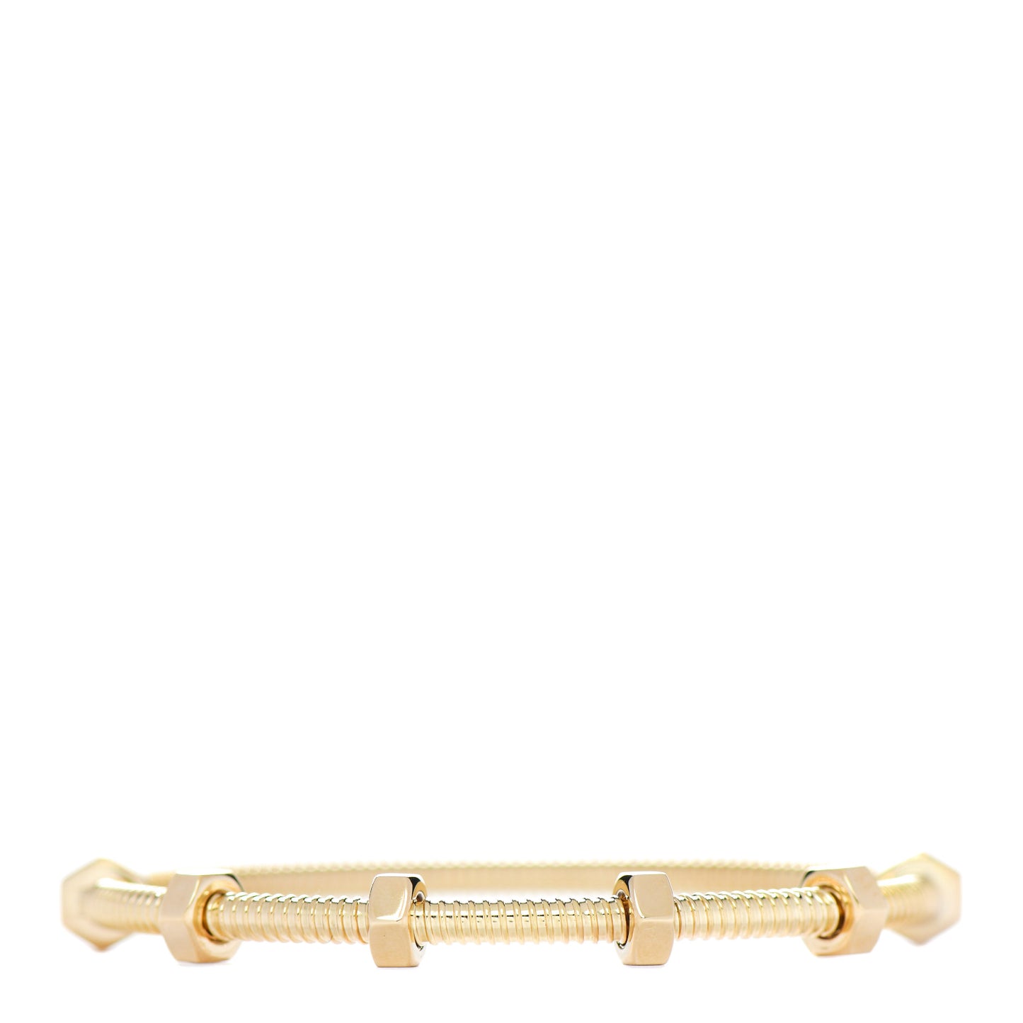 18K Yellow Gold Ecrou de Cartier Bracelet 16