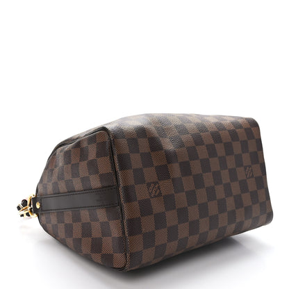 Louis Vuitton Damier Ebene Braided Speedy Bandouliere 25 Pink 4 of 10