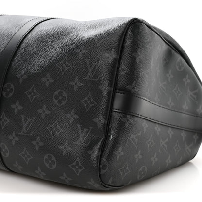 Louis Vuitton Monogram Eclipse Keepall Bandouliere 45 11 of 11