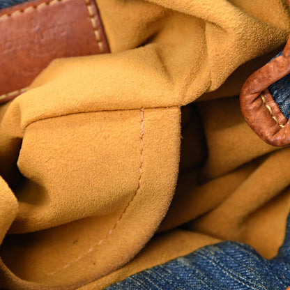Louis Vuitton Monogram Denim Pleaty Blue 6 of 20