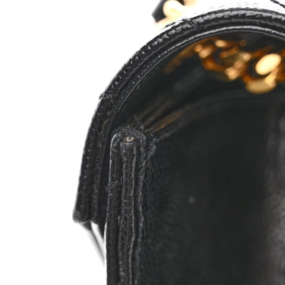 Saint Laurent Grain De Poudre Matelasse Chevron Large Monogram Satchel Black 12 of 12
