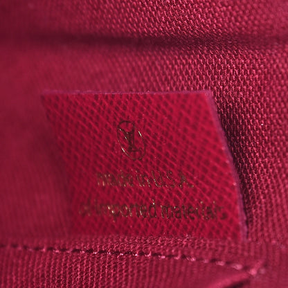 Louis Vuitton Monogram Pochette Felicie Chain Wallet Fuchsia 7 of 9