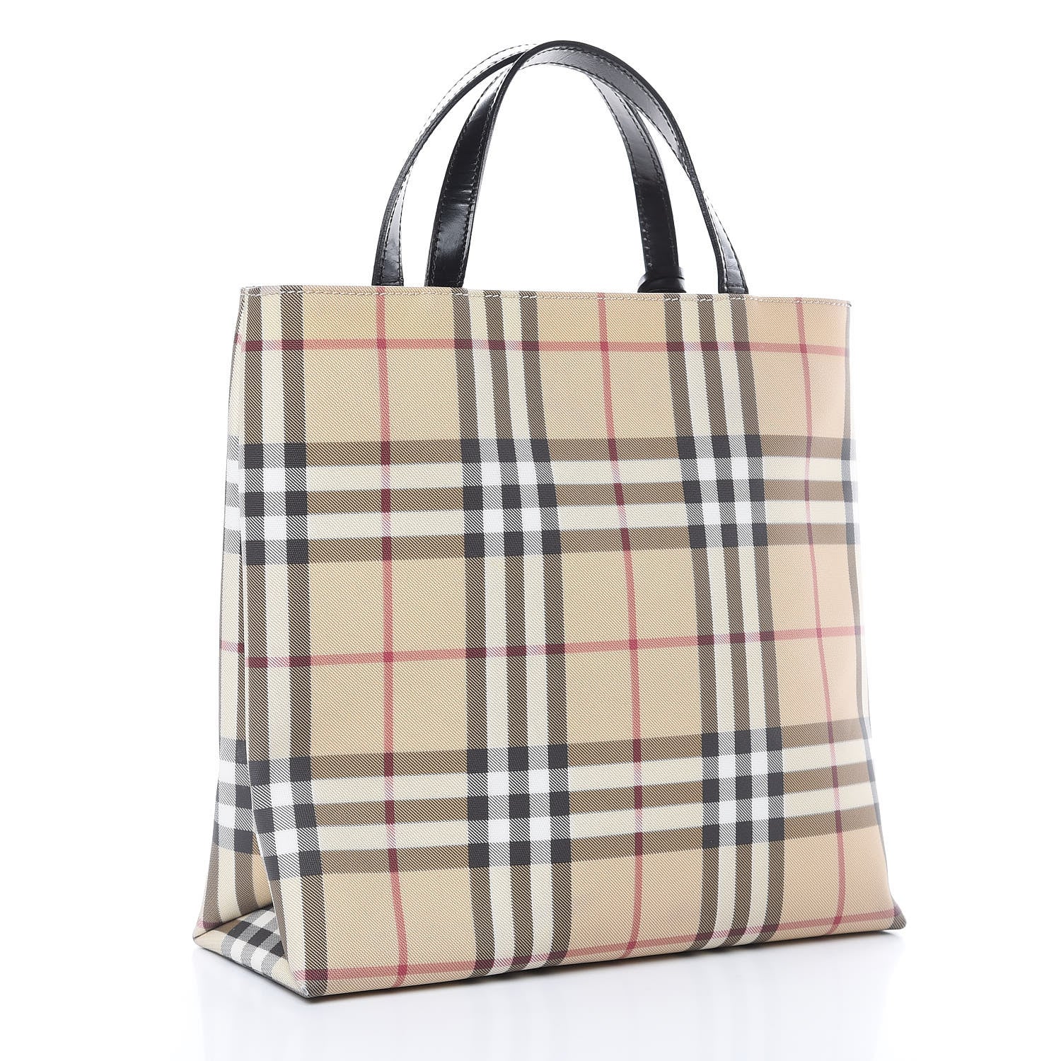Burberry House Check Medium Tote Black 3 of 12
