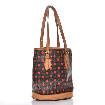 Louis Vuitton Monogram Cerises Bucket Bag 3 of 15
