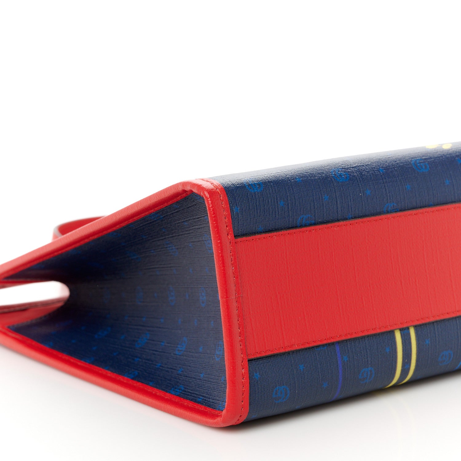 Gucci Coated Canvas The Jetsons Childrens Tote Blue Red Multicolor 10 of 11