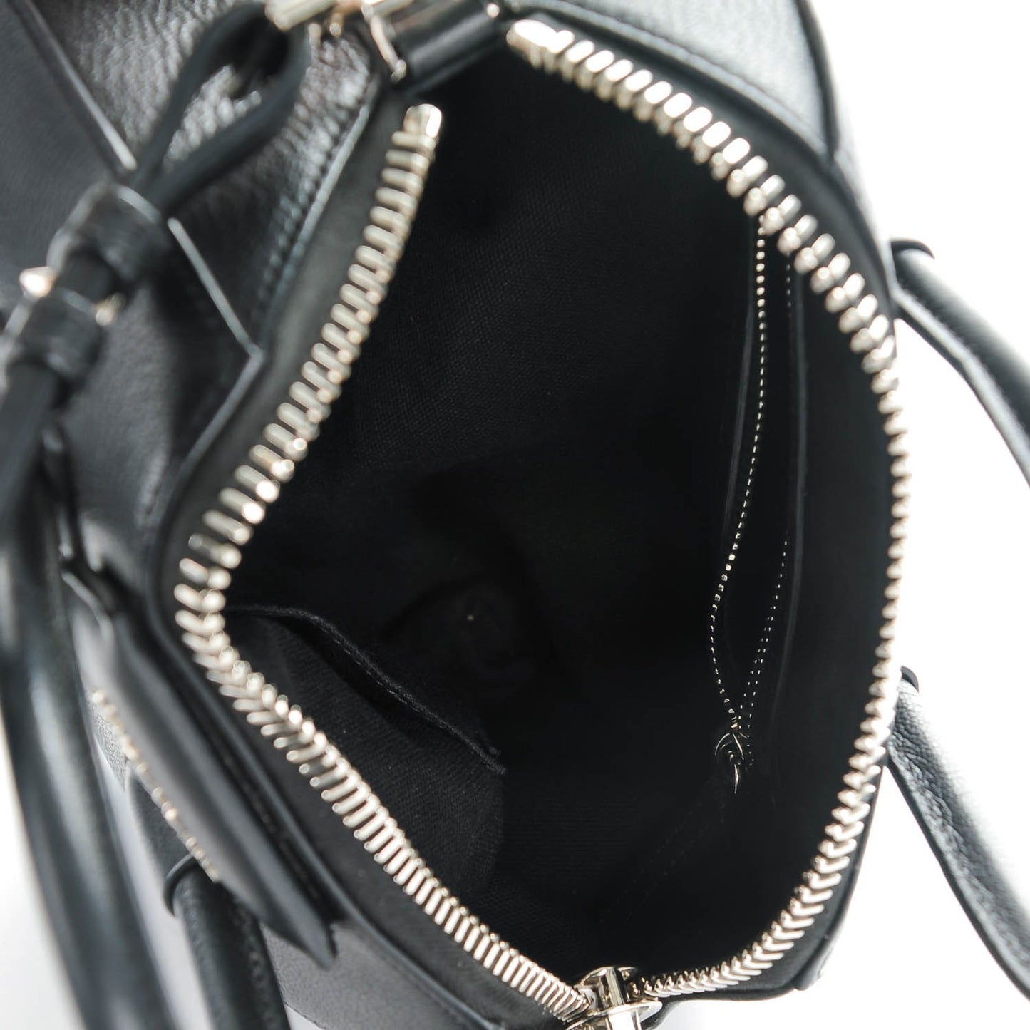 Sugar Goatskin Mini Antigona Black
