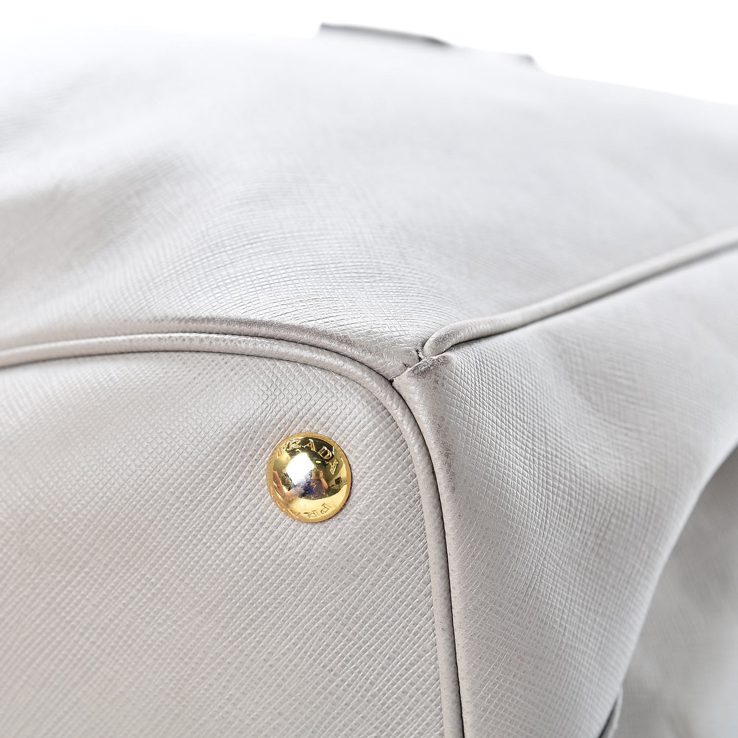 Saffiano Medium Galleria Double Zip Tote Argilla