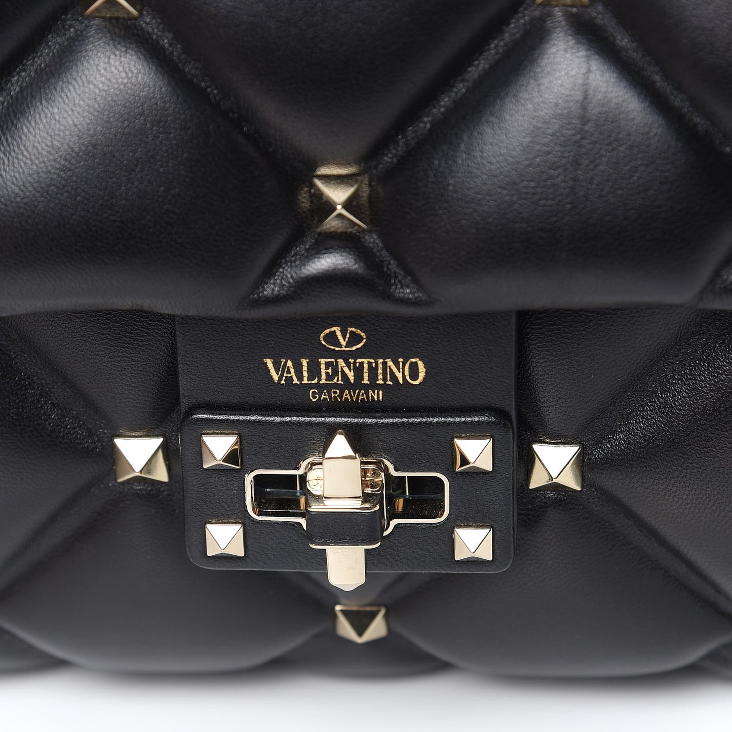 Nappa Candystud Crossbody Black