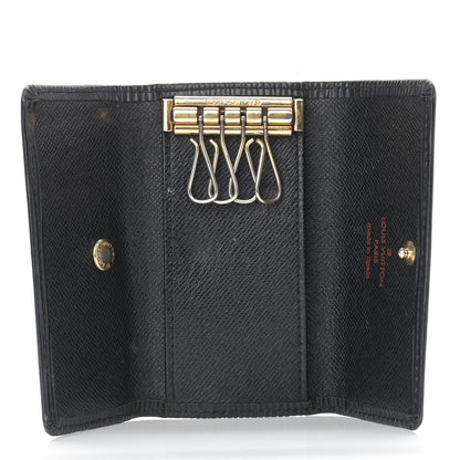 Louis Vuitton Epi Multicles 4 Key Holder Black 5 of 9