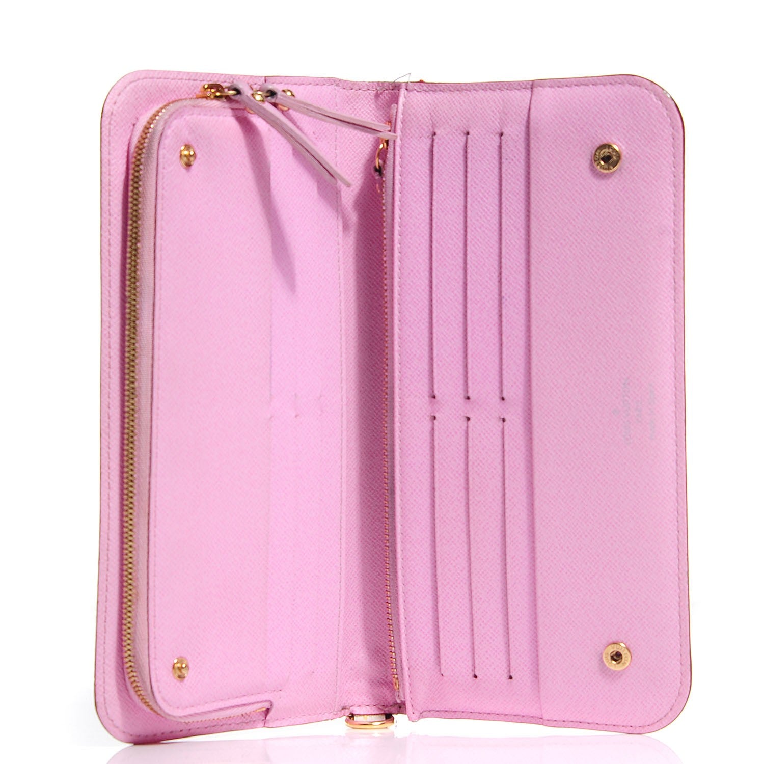 Louis Vuitton Monogram Multicolor Insolite Wallet White Litchi 5 of 7