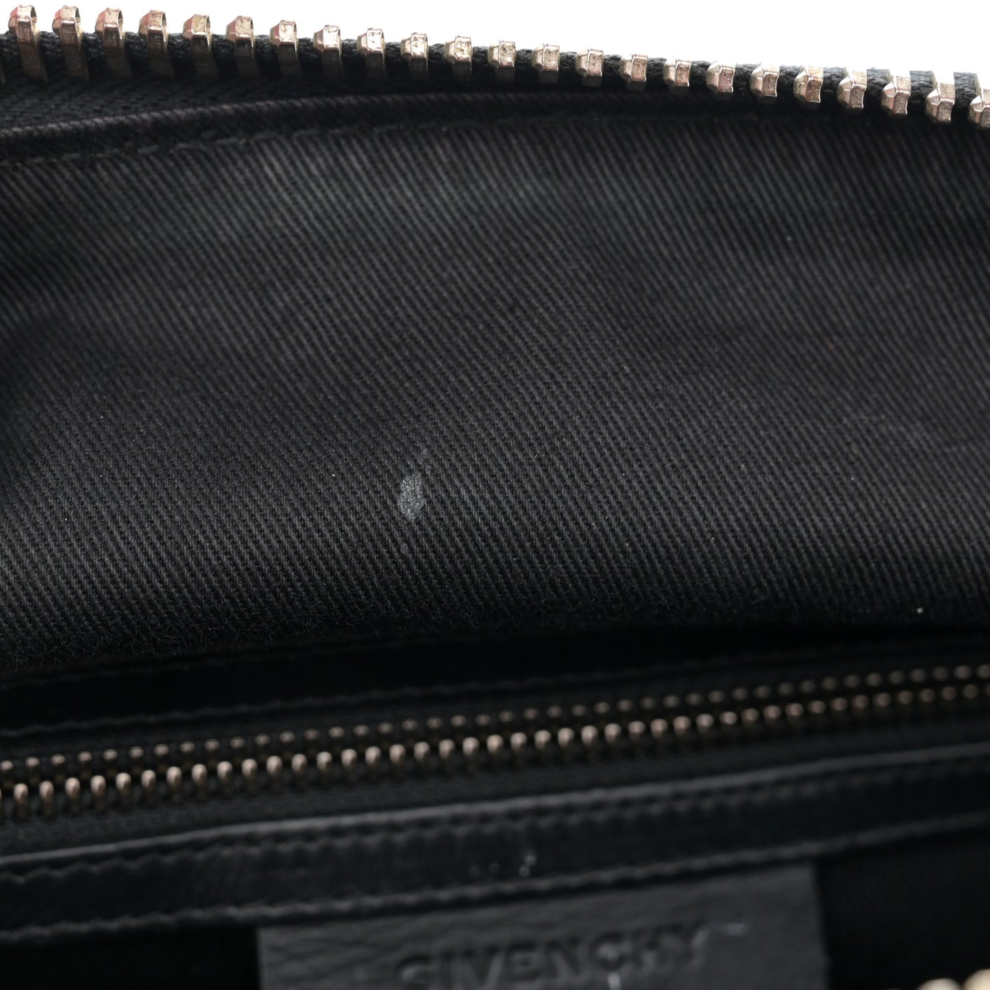 Smooth Calfskin Small Bi-Color Antigona Black Red