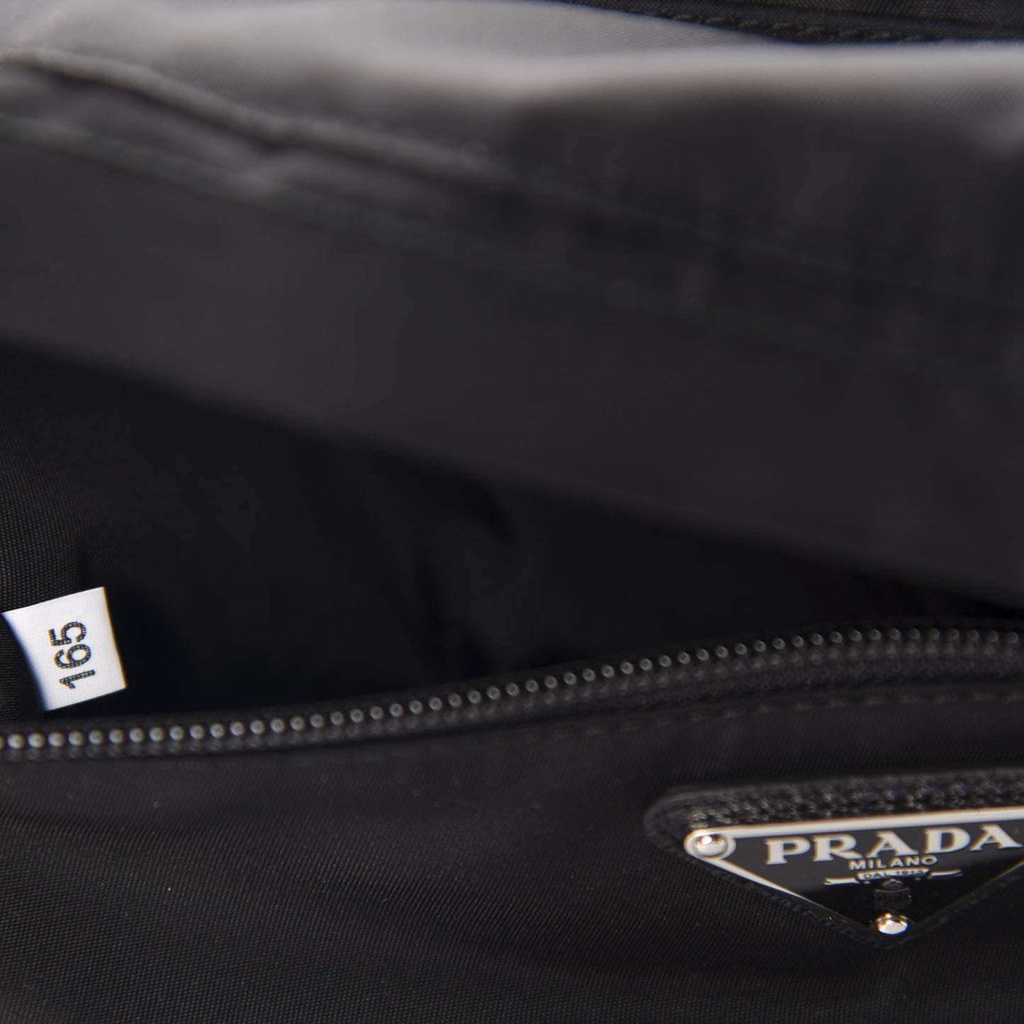 Tessuto Nylon Montagna Belt Bag Black