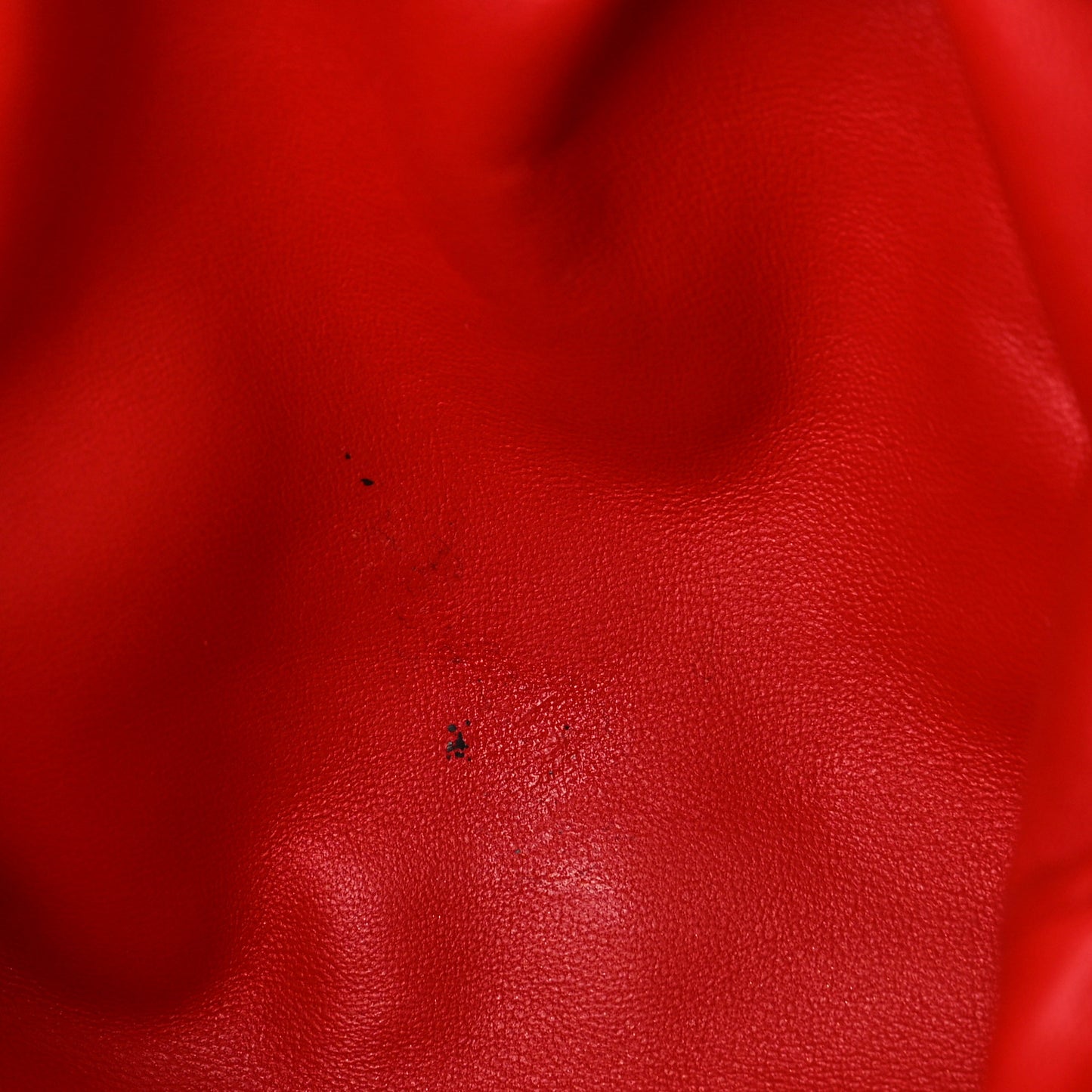 Nappa Intrecciato The Mini Pouch Bright Red