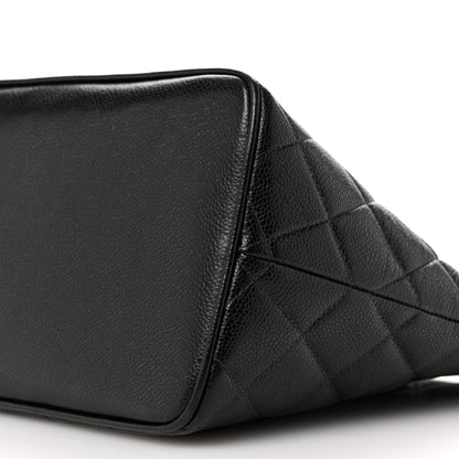 Chanel Caviar Quilted Medallion Tote Black 11 of 13