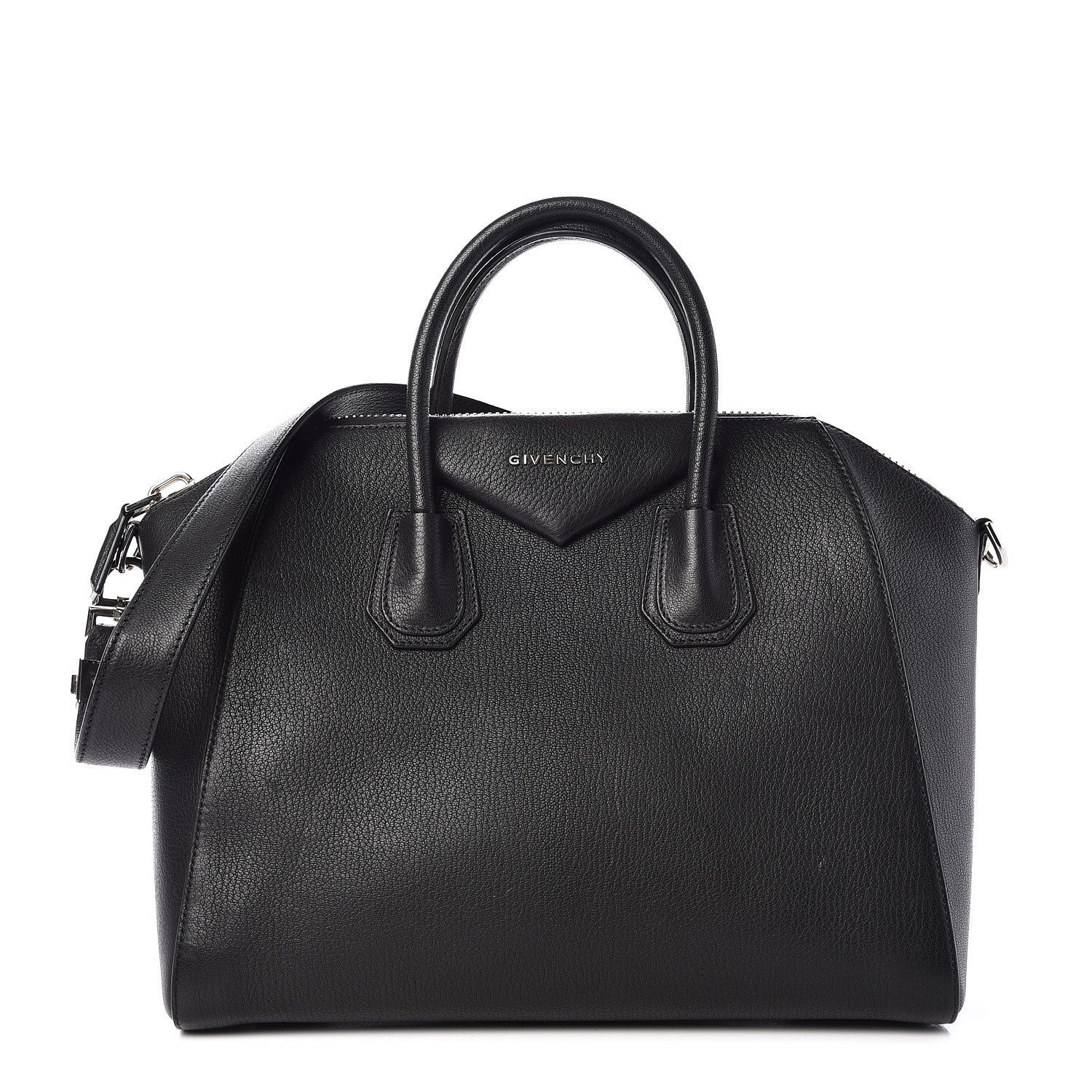 Givenchy Sugar Goatskin Medium Antigona Black 1 of 10
