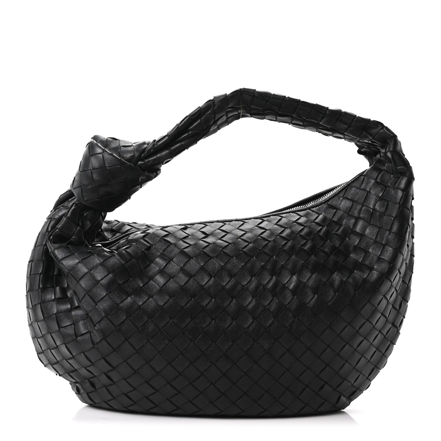 Bottega Veneta Nappa Intrecciato Teen Jodie Hobo Black 1 of 10