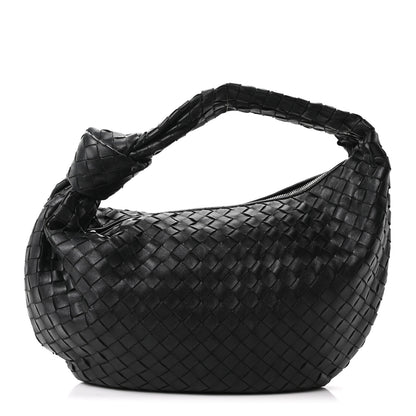 Bottega Veneta Nappa Intrecciato Teen Jodie Hobo Black 1 of 10