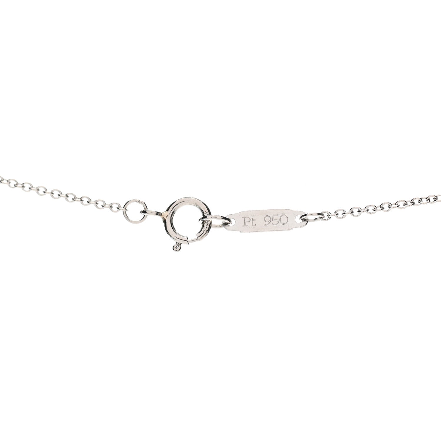Tiffany Platinum Diamond Aquamarine Paper Flowers Pendant Necklace 5 of 5