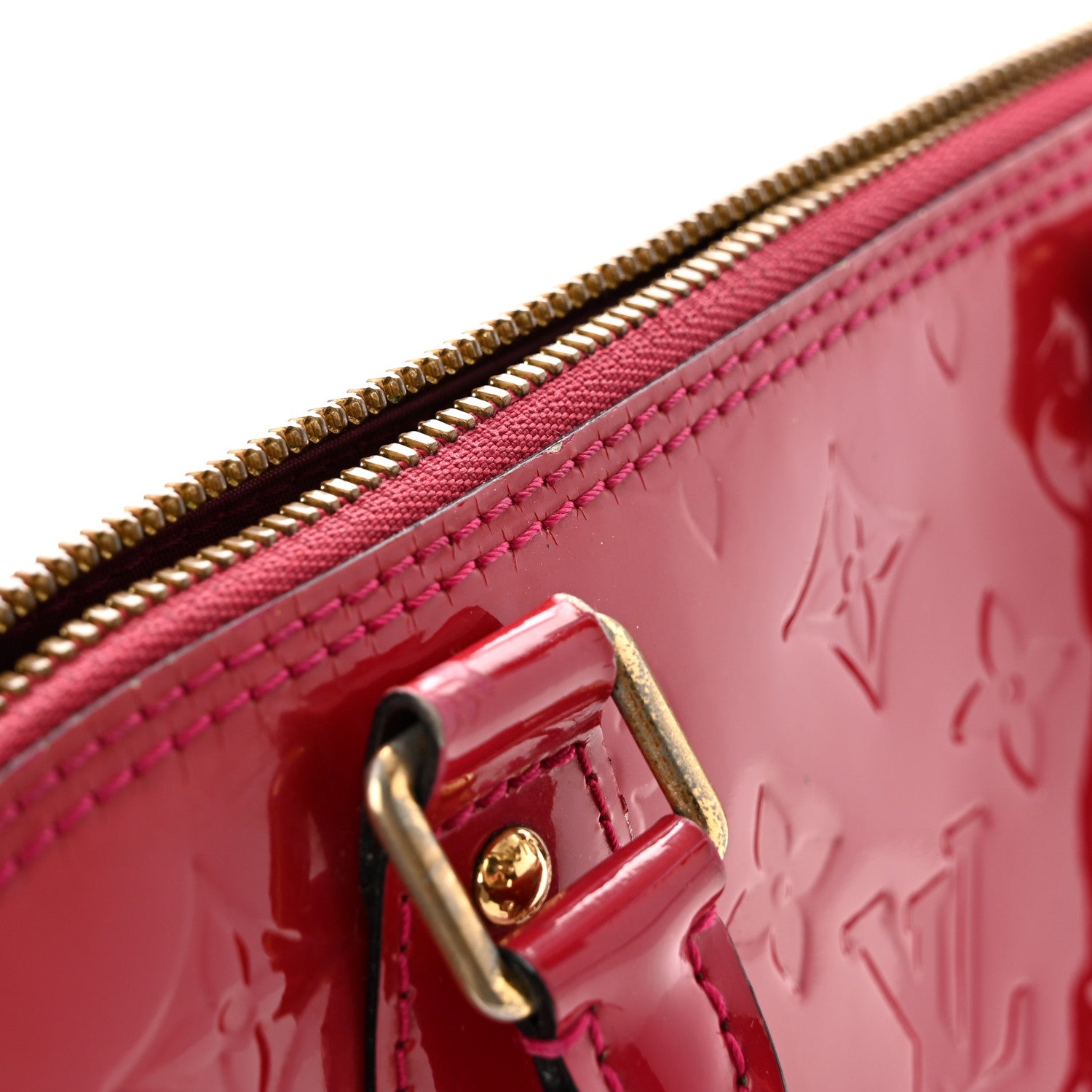 Louis Vuitton Vernis Alma PM Rose Indien 13 of 14
