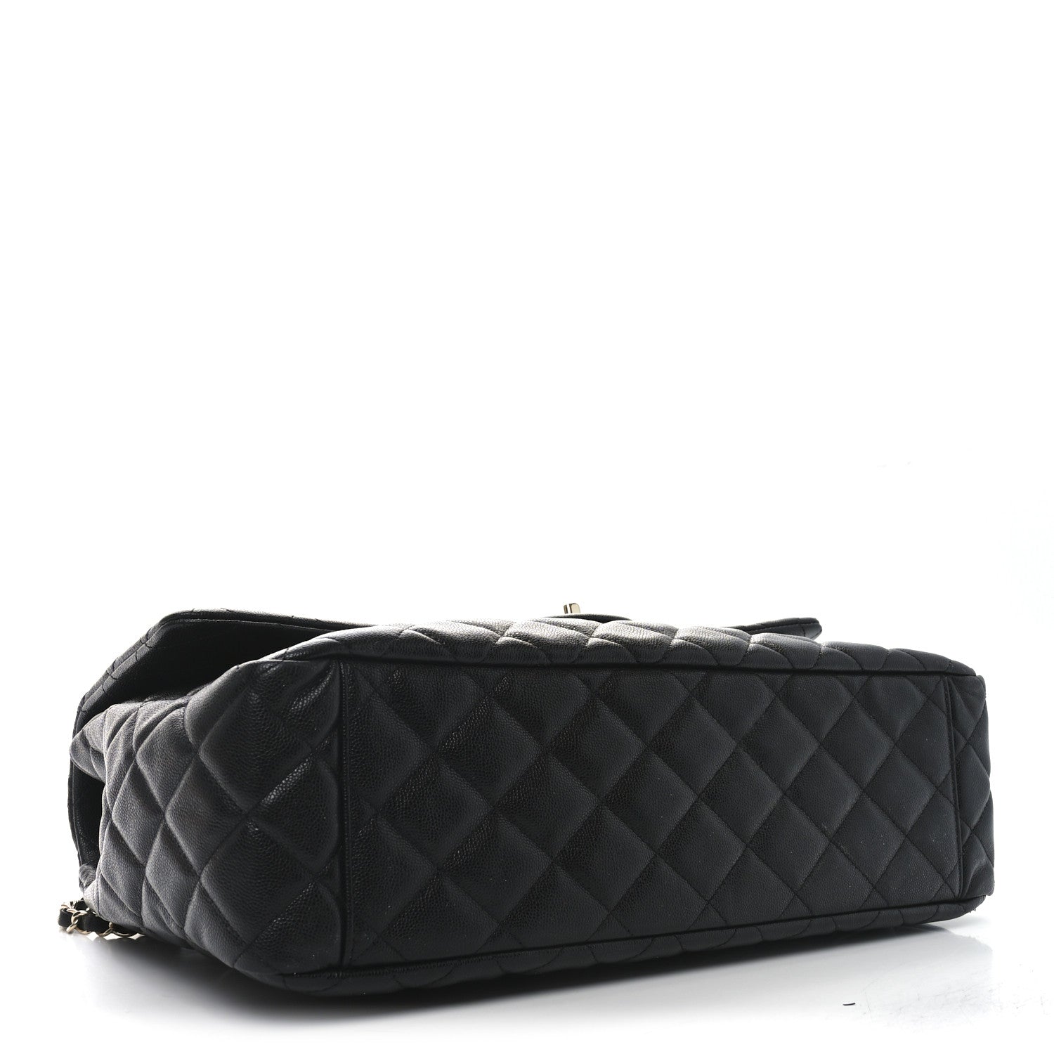 Chanel Caviar Quilted XXL Travel Flap Bag Black 4 of 10