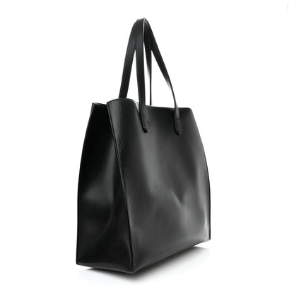 Givenchy Calfskin Logo Debossed Tote Black 3 of 11