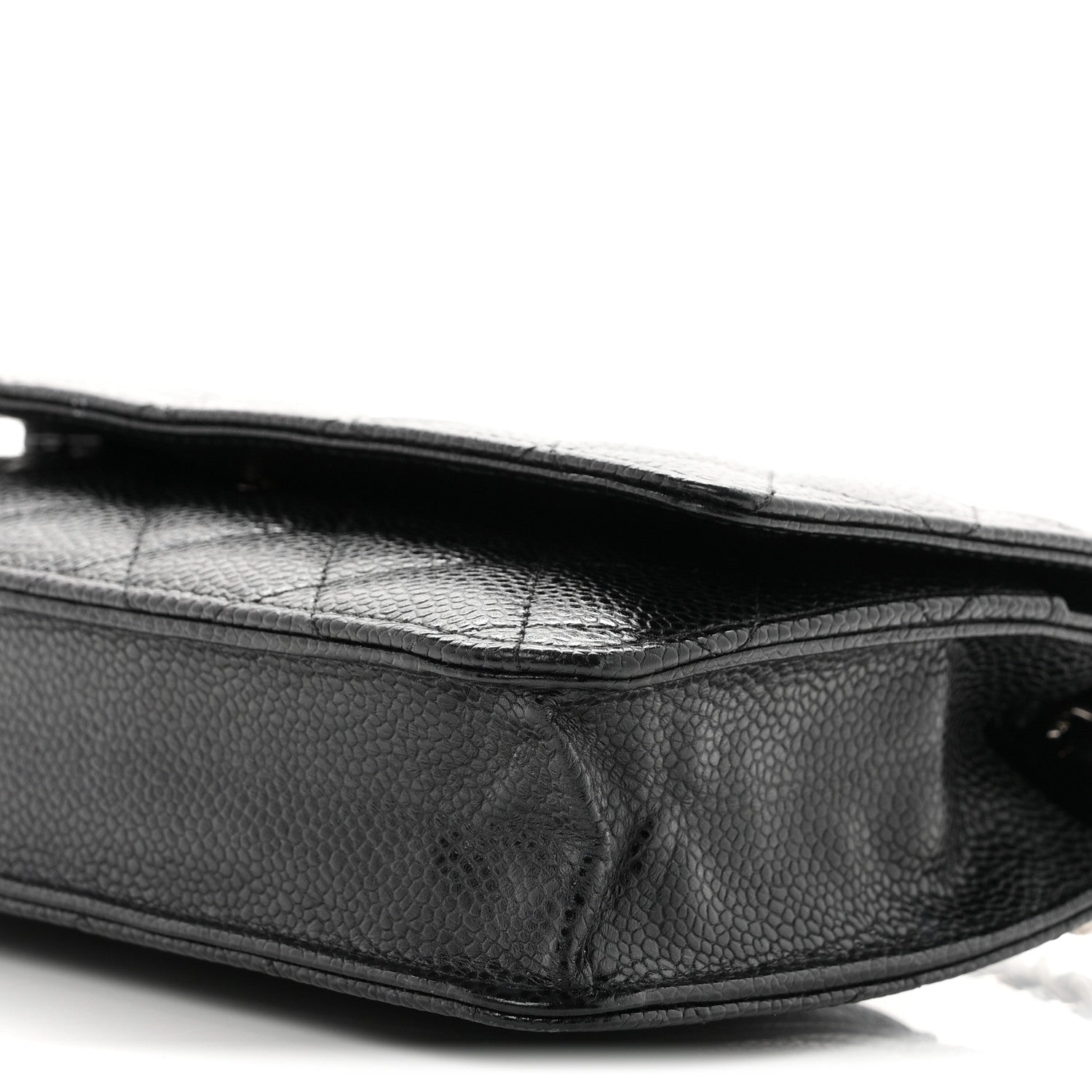 Chanel Caviar Quilted Wallet on Chain WOC Black 10 of 11