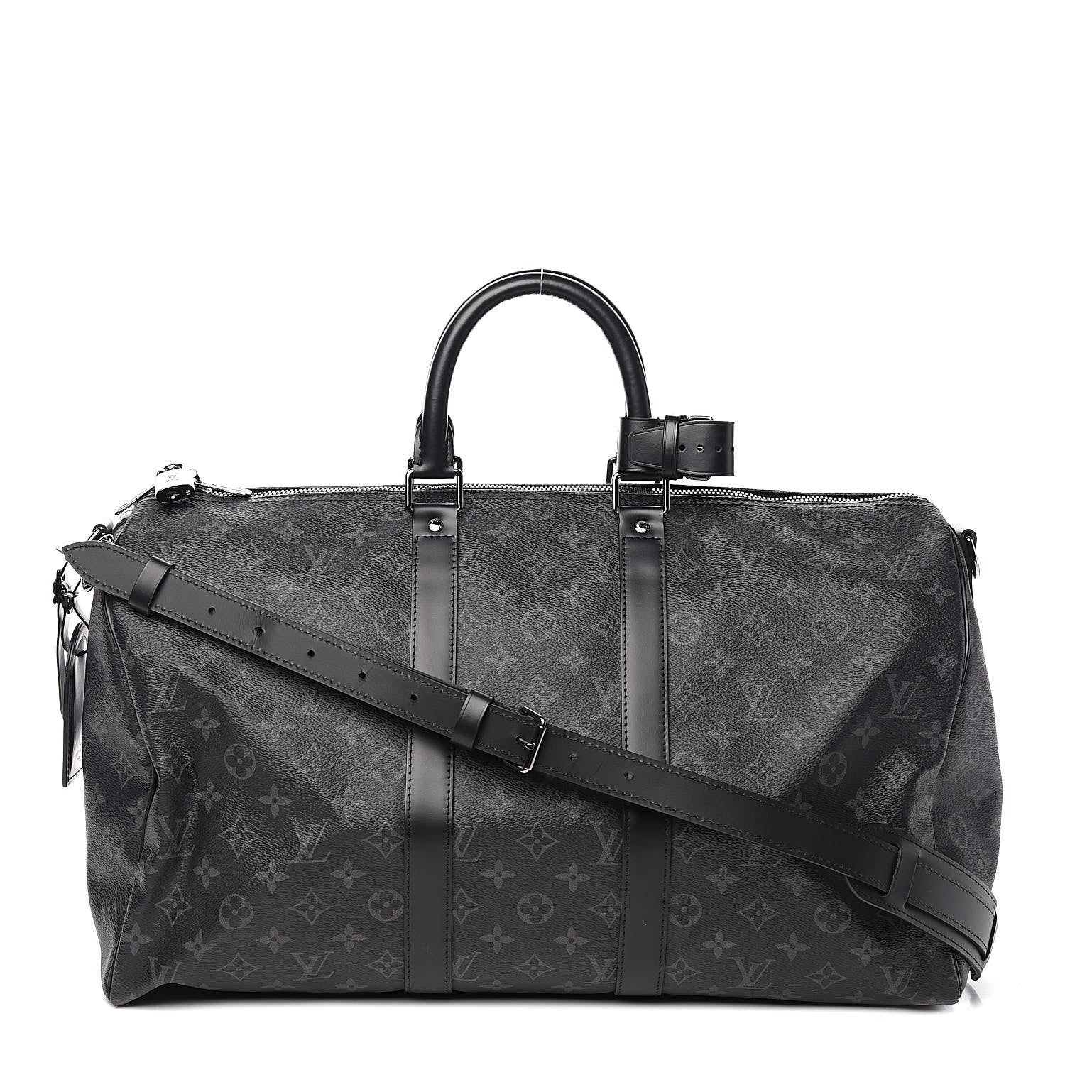 Louis Vuitton Monogram Eclipse Keepall Bandouliere 45 1 of 10