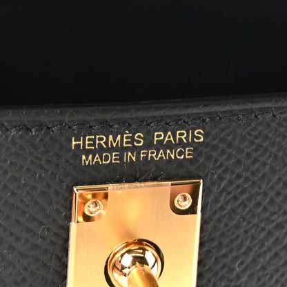 Hermes Epsom Mini Kelly Sellier 20 Black 5 of 9