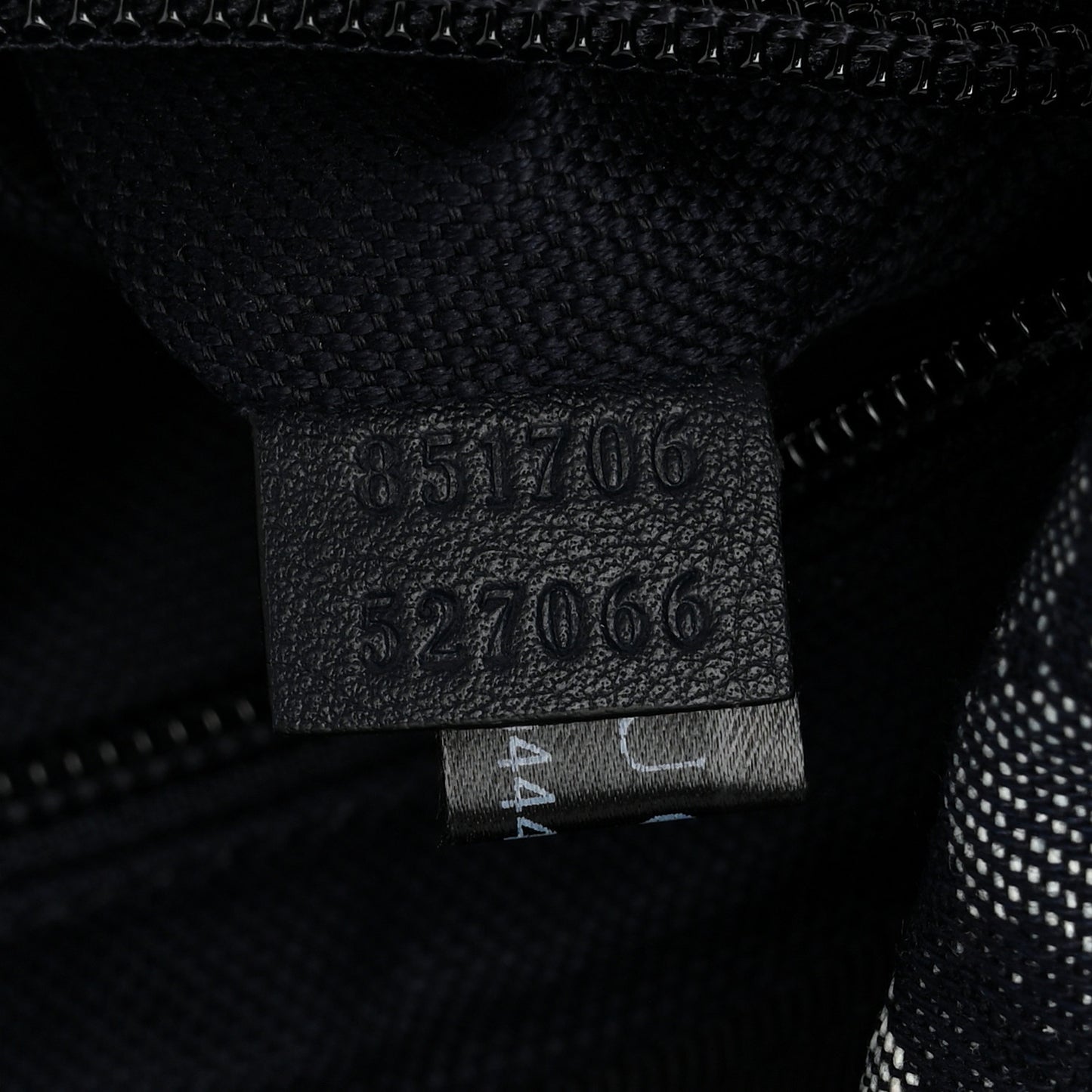 Denim Monogram Web Belt Bag Blue Multicolor