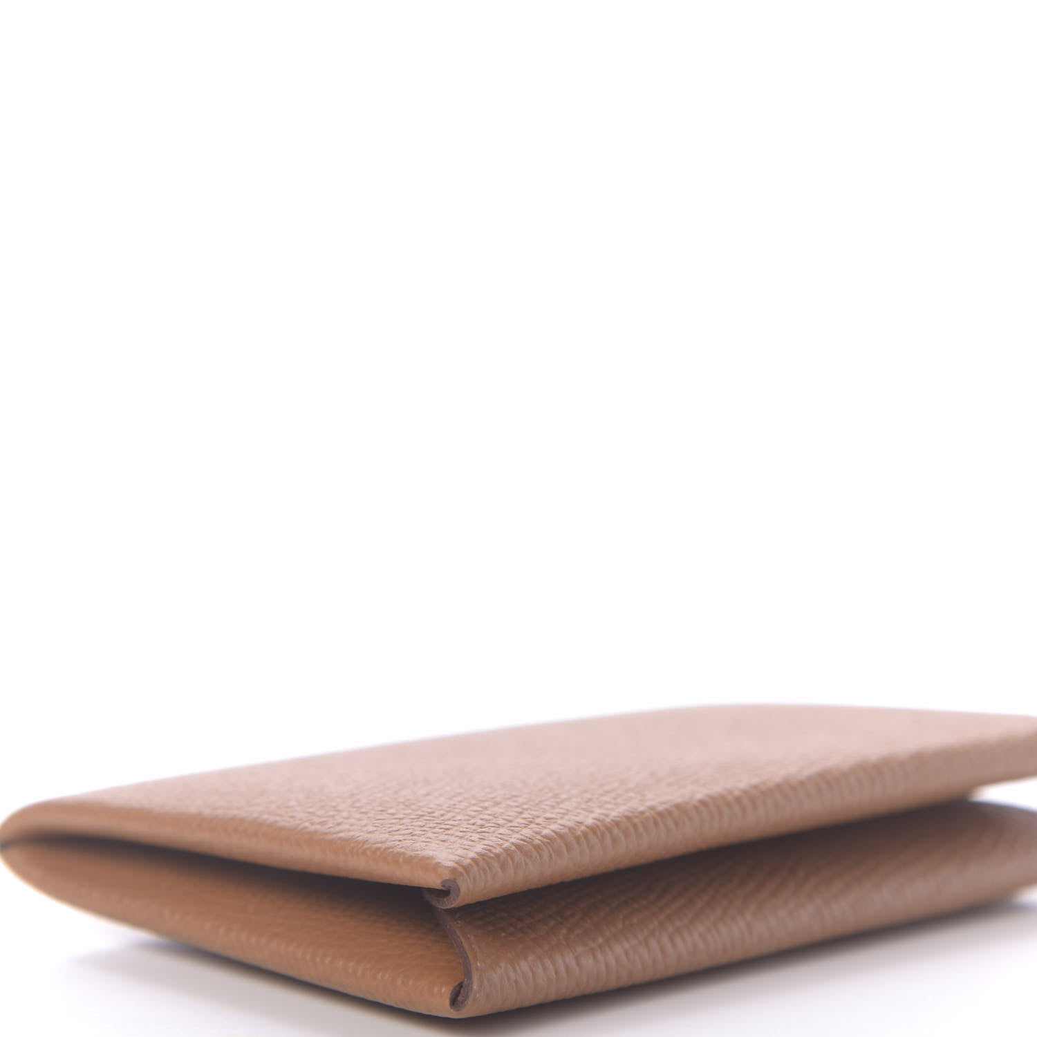 Hermes Epsom Calvi Card Case Gold 6 of 8