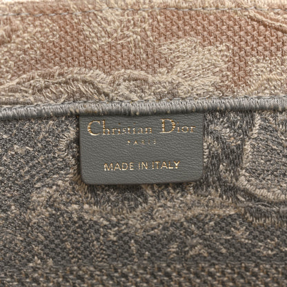 Christian Dior Canvas Embroidered Medium Dioriviera Toile De Jouy Book Tote Gray 6 of 14