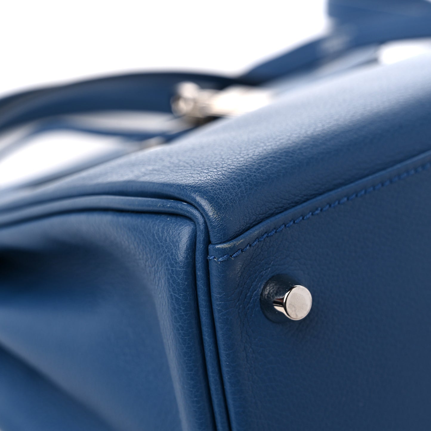 Evercolor Kelly Retourne 28 Bleu Azur