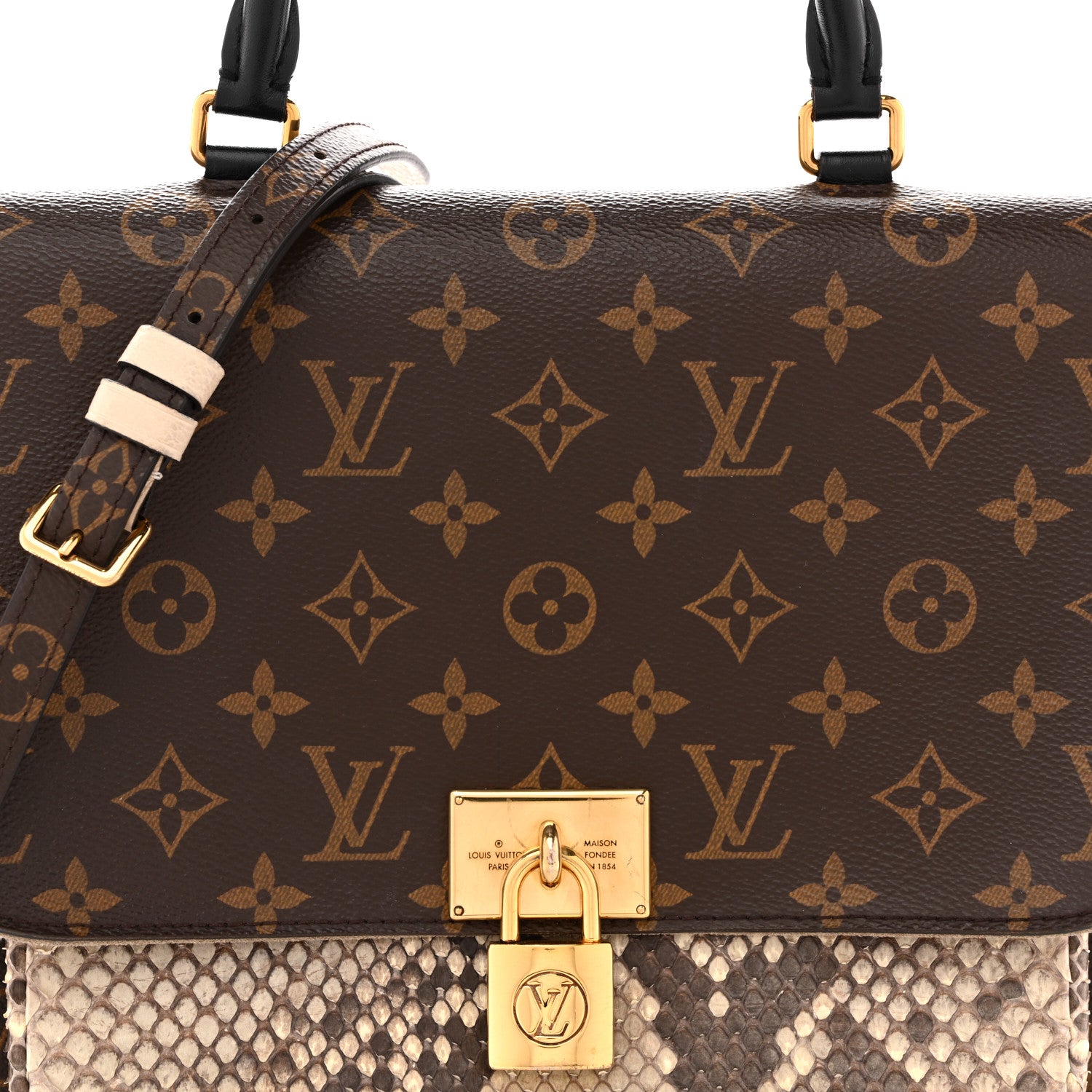 Louis Vuitton Snakeskin Monogram Marignan 8 of 14