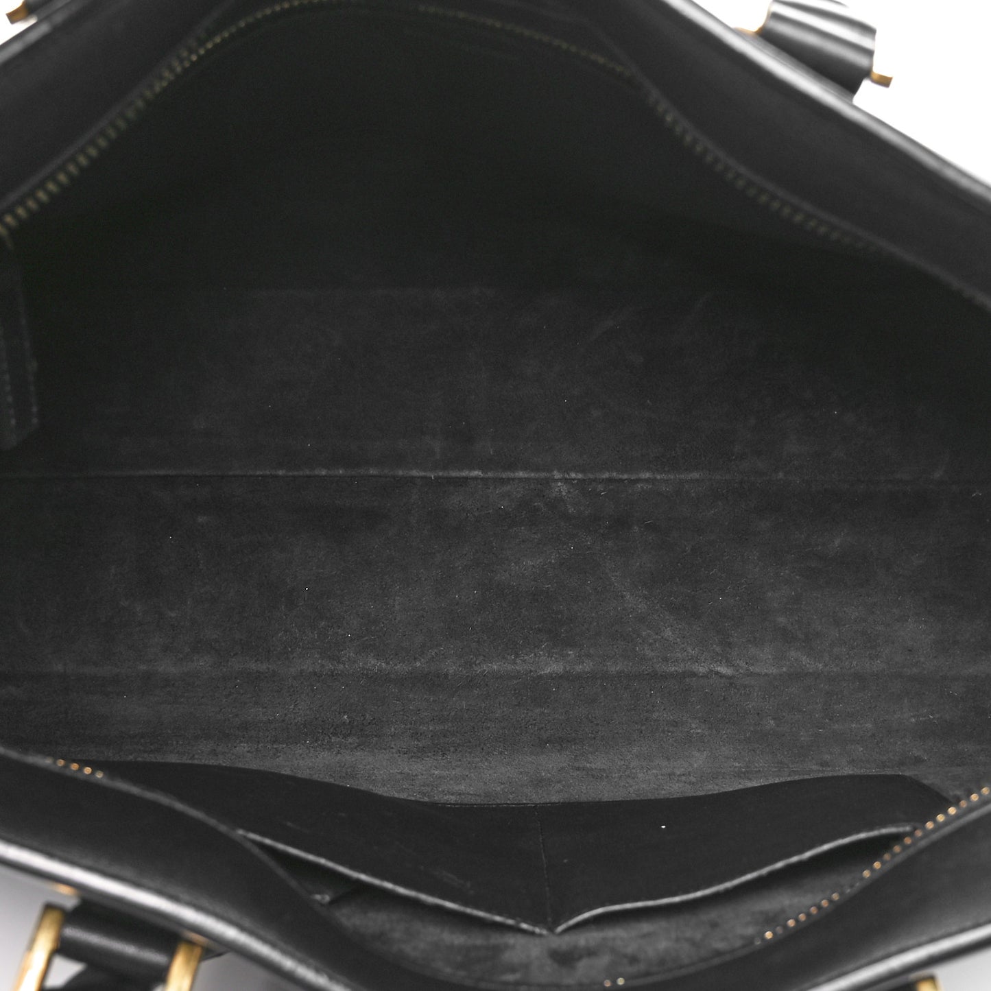 Smooth Calfskin Medium Monogram Cabas Black