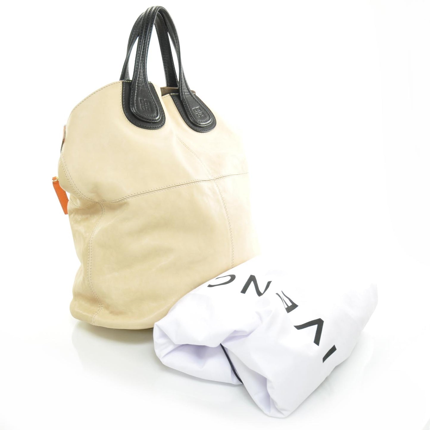 Lambskin Tri-Color North South Nightingale