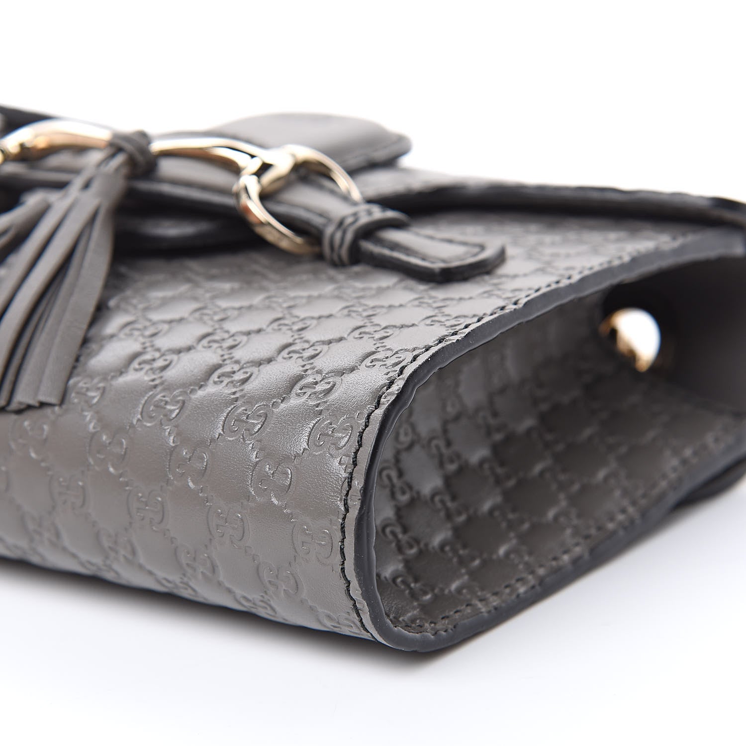 Gucci Soft Microguccissima Mini Emily Chain Shoulder Bag Loess 9 of 11