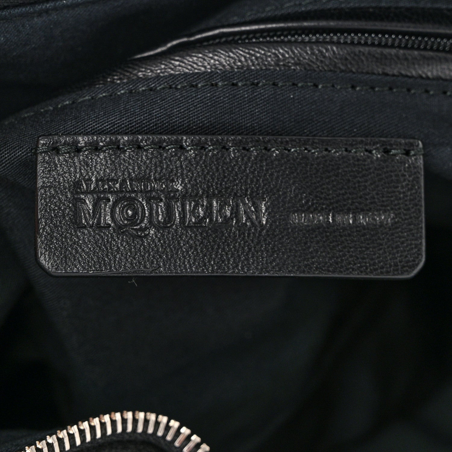 Alexander McQueen Silk Floral Embroidered De Manta Clutch Black 6 of 7