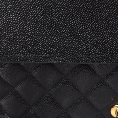 Chanel Caviar Quilted Maxi Double Flap Black 15 of 18