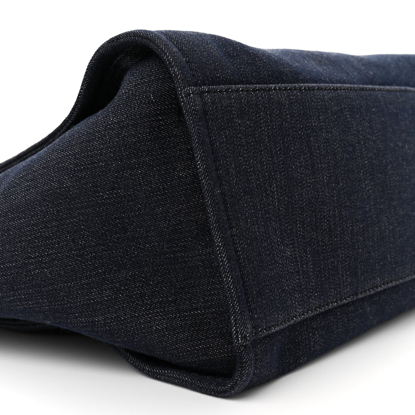 Denim Medium Deauville Tote Dark Blue